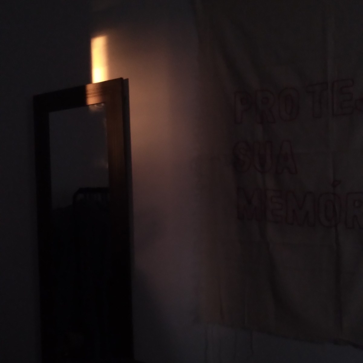 Eu vi quando os olhos se&nbsp;fecharam